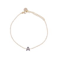 Bracciale Rue des Mille Donna in Argento BRZ-011 INIZ AU A - BRZ-011 INIZ AU A